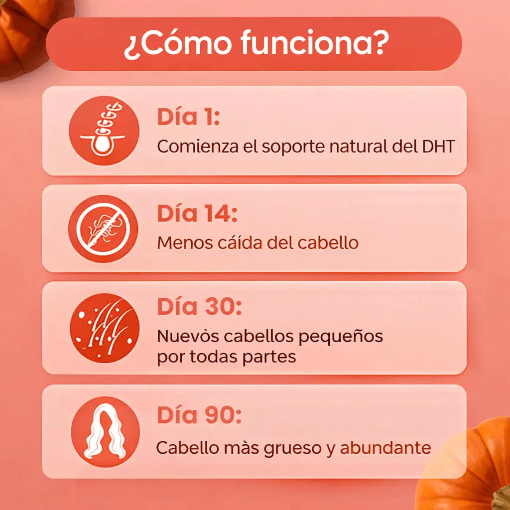 HairPump™ Softgels de calabaza